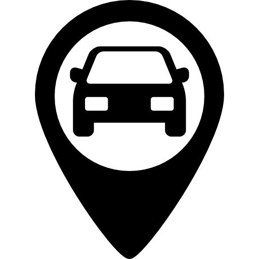 Car placeholder gps cars map location icon