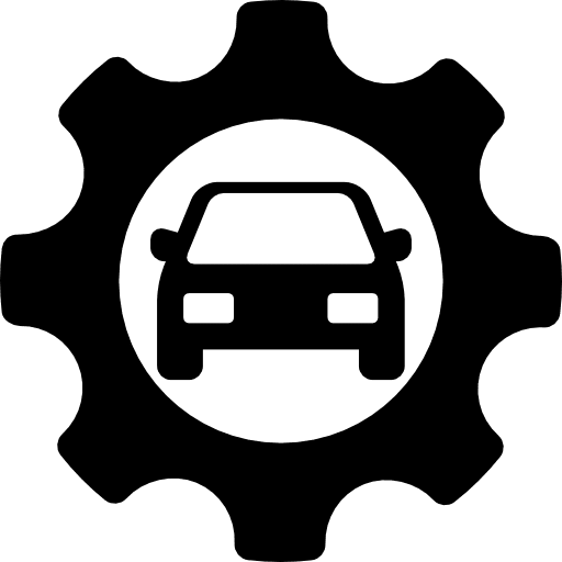 Car settings gear cogwheel gears icon