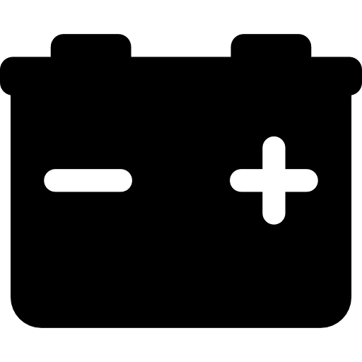 Car battery cars technology minus icon