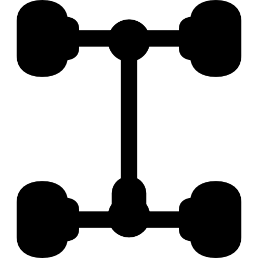 Car scaffold transport structure structures icon