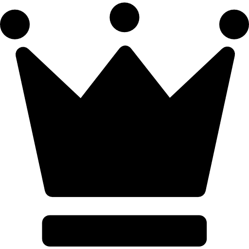 Crown fashion royal crown king icon