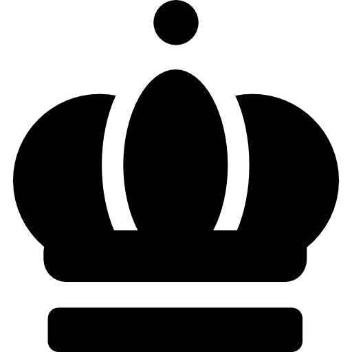 Crown king monarchy royal crown icon