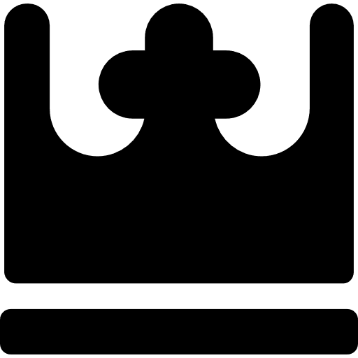 Crown queen chess piece fashion icon