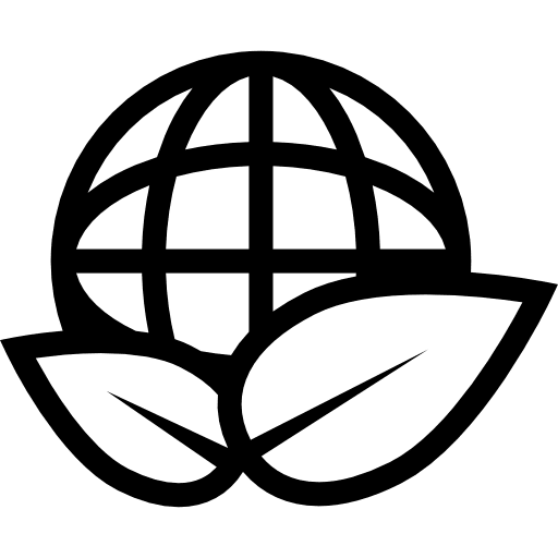 Eco friendly ecologic ecologism world grid icon