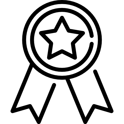 Quality medal quality winner icon