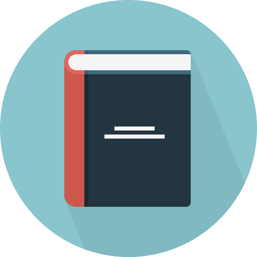 Book reading book library icon