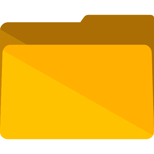 Folders folder office material data storage icon