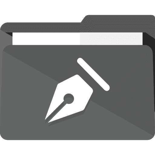 Folders office material file storage interface icon
