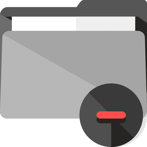 Folders interface data storage storage icon