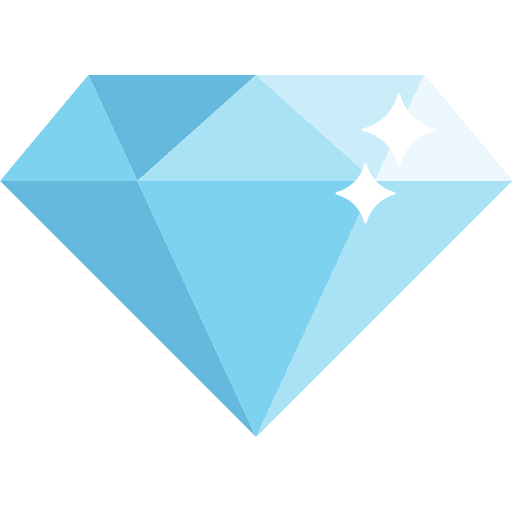 Slot machine shapes jewel gem icon