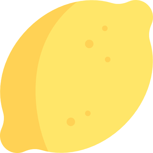 Vitamins fruit food citrus icon