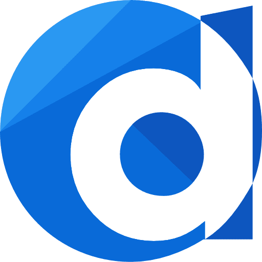 D d logo logotype icon