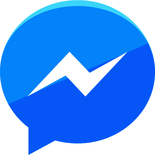 Messenger message facebook social media icon