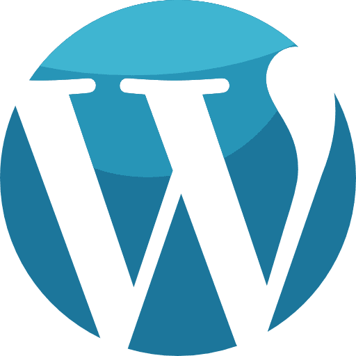 Wordpress logotype brand social network icon