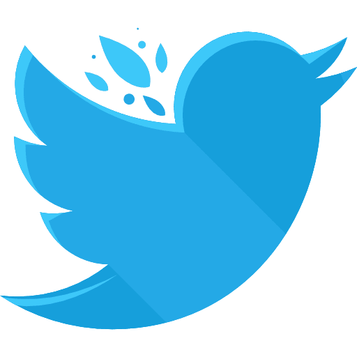 Twitter logo brand social network icon