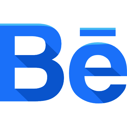 Behance logotype brand social network icon