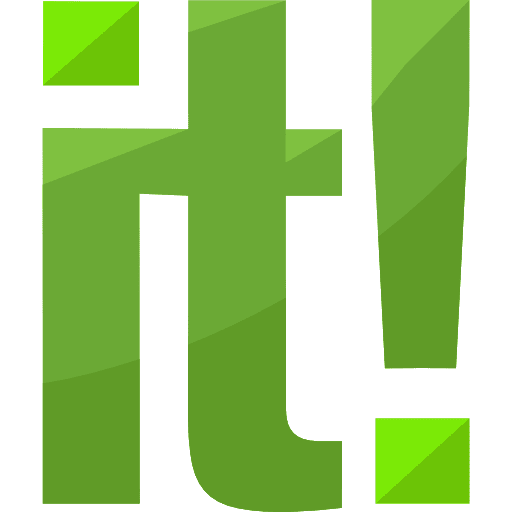 It social network logotype logo icon