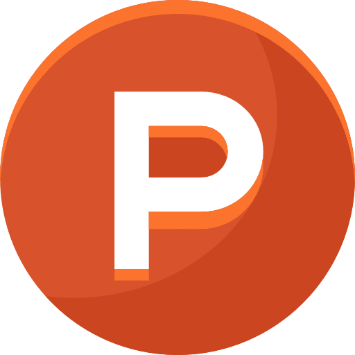 P brands and logotypes social network logo icon
