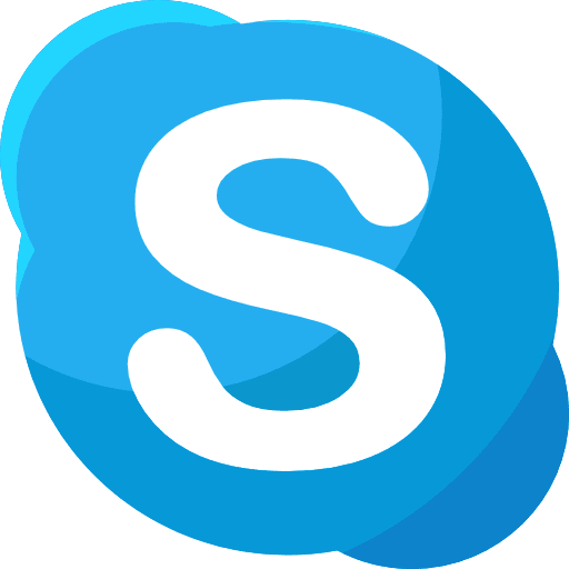Skype social media logotype brands and logotypes icon