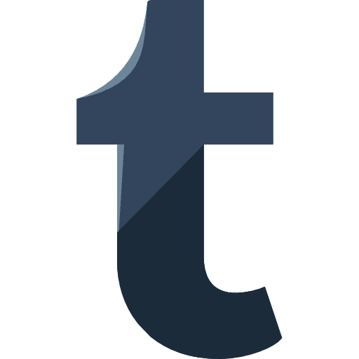 Tumblr social media logotype logo icon