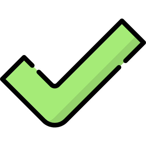 Check signs validation checked icon