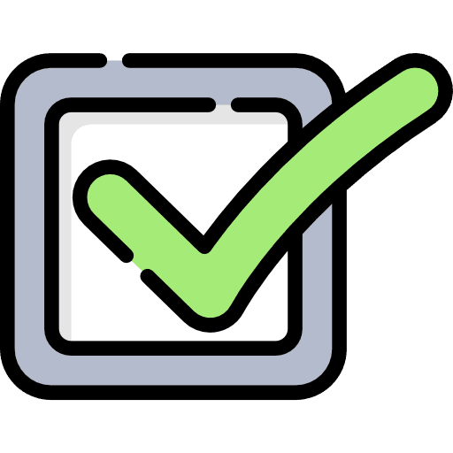 Check tick correct check icon