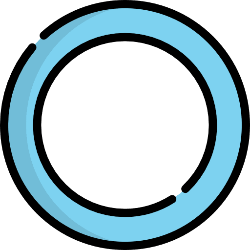 Circumference shapes electronics circumference icon