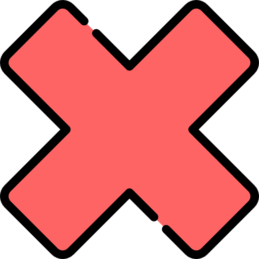 Cross cross out close electronics icon