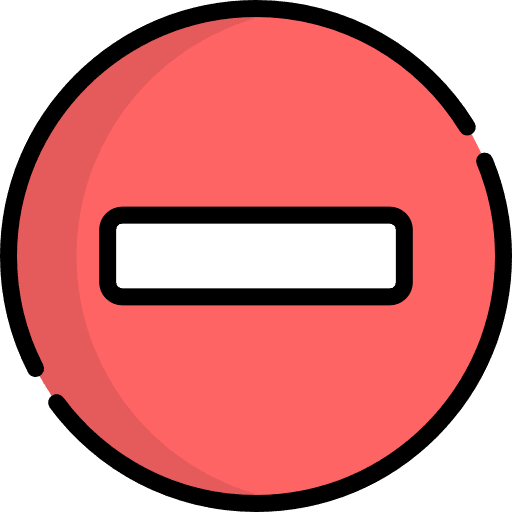 Forbidden electronics forbidden signs icon