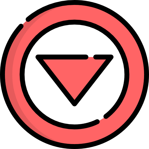 Down arrows down arrow multimedia option icon