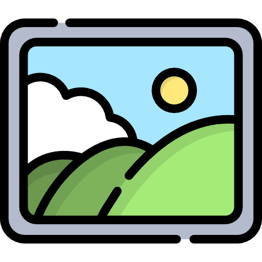 Gallery photos landscape multimedia icon