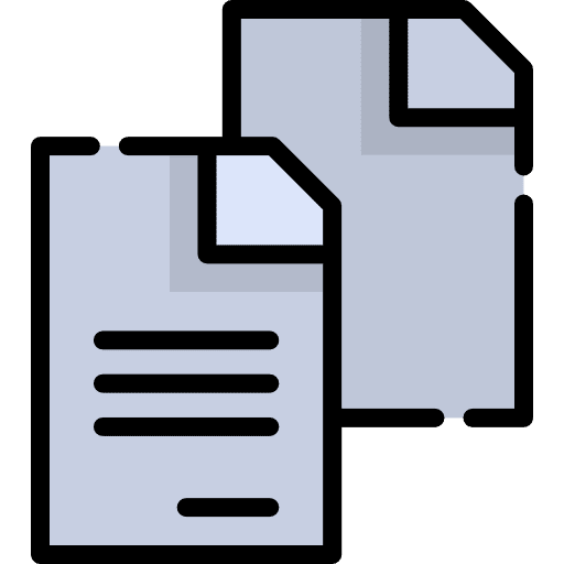 Documents interface archive documents icon