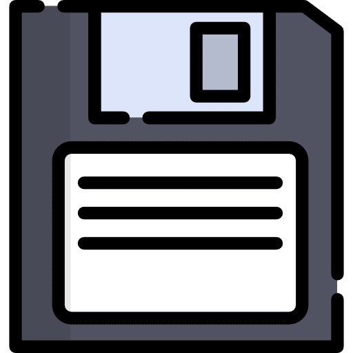 Disk technology disk multimedia icon