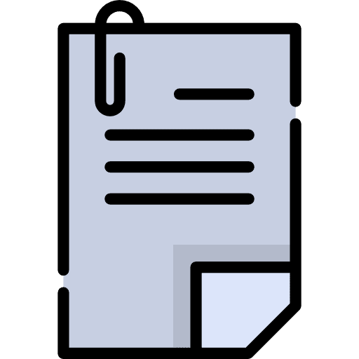 Document file interface electronics icon