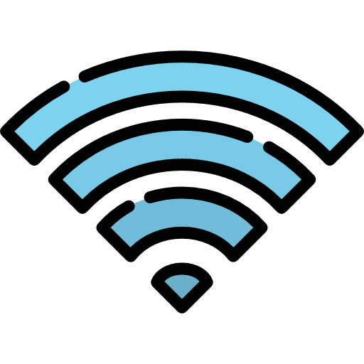 Wifi electronics internet interface icon