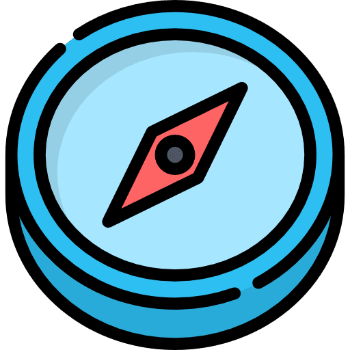 Compass compass tools and utensils electronics icon