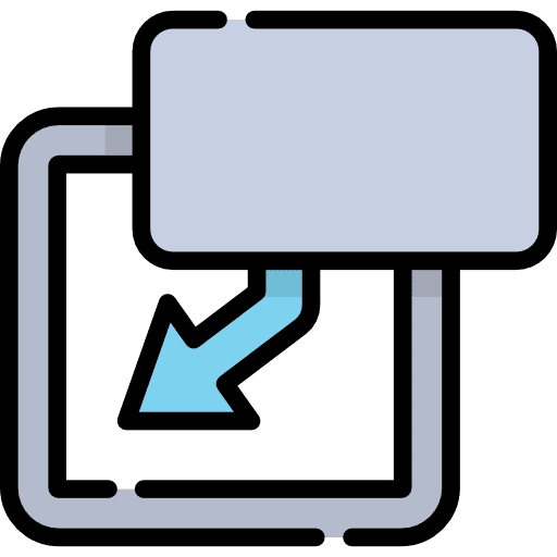 Insert insert electronics interface icon