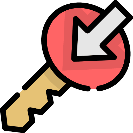 Key access electronics pass icon