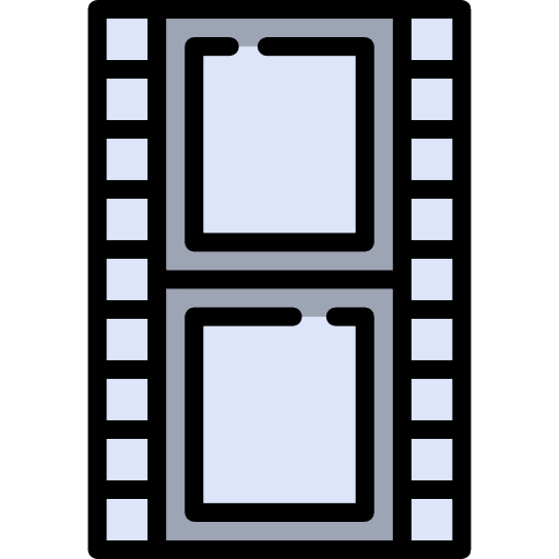 Movie interface movie video player icon