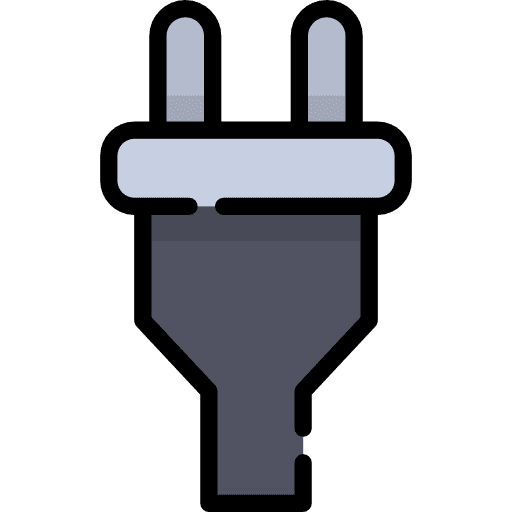 Plug electricity electric plug icon