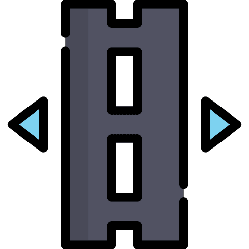 Road transport highway electronics icon