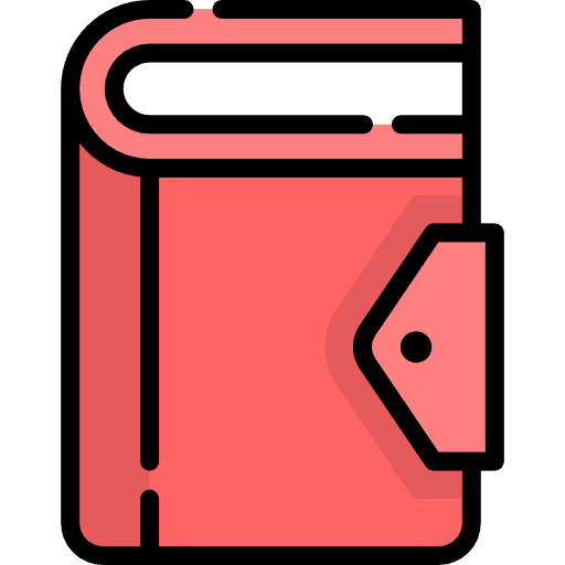 Diary miscellaneous education diary icon
