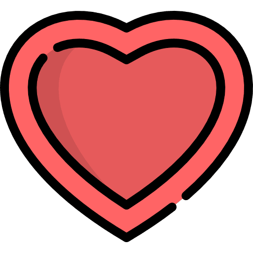 Heart lover peace electronics icon