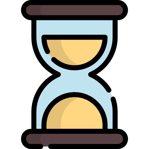 Hourglass electronics clock tools and utensils icon