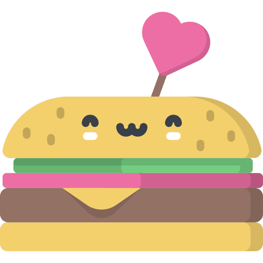 Hamburger junk food food sandwich icon