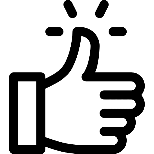 Like great thumb up like icon