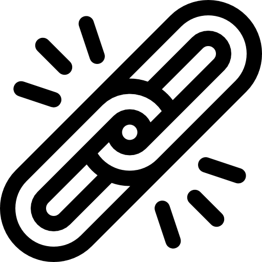 Link tools and utensils link unbreakable icon