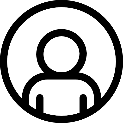 User member individual social media icon