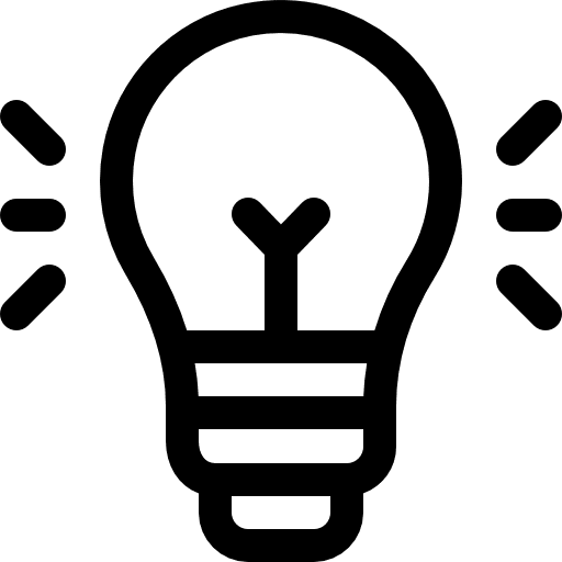 Idea foco illumination electronics icon