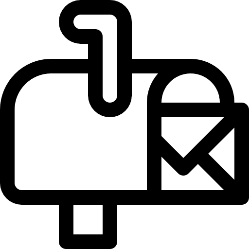 Mailbox interface mailbox mails icon